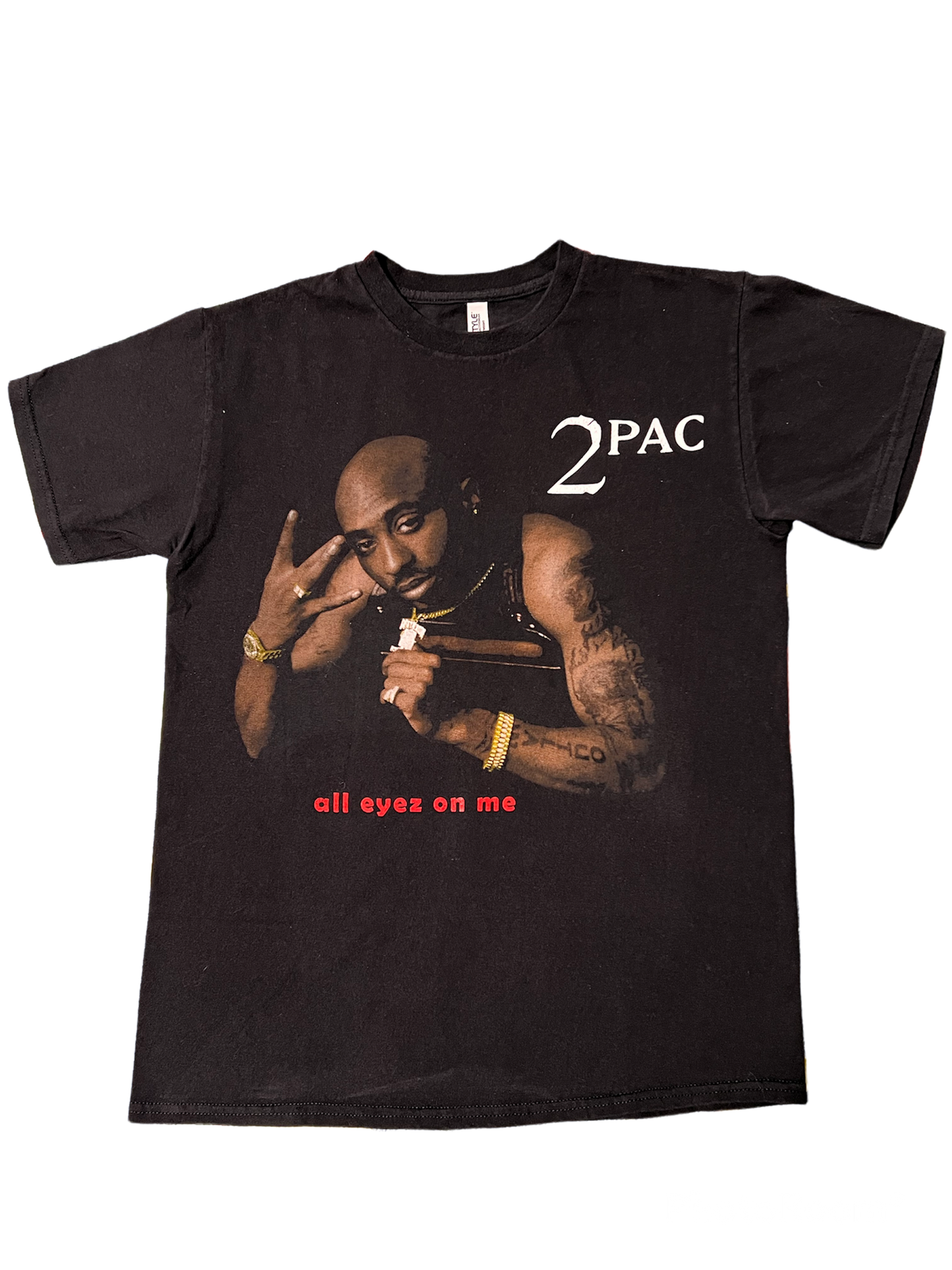 Bootleg Tupac All Eyes on me T-shirt size medium