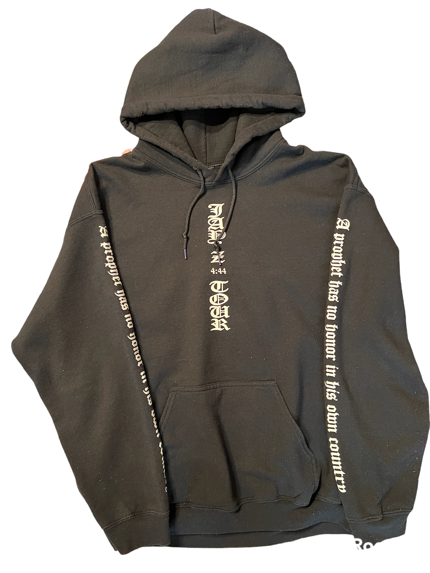 Jay- Z 4:44 tour / fear of god hoodie official merch size Large