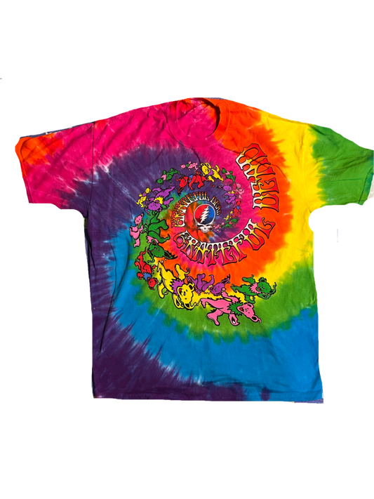 Grateful Dead tye dye swirl