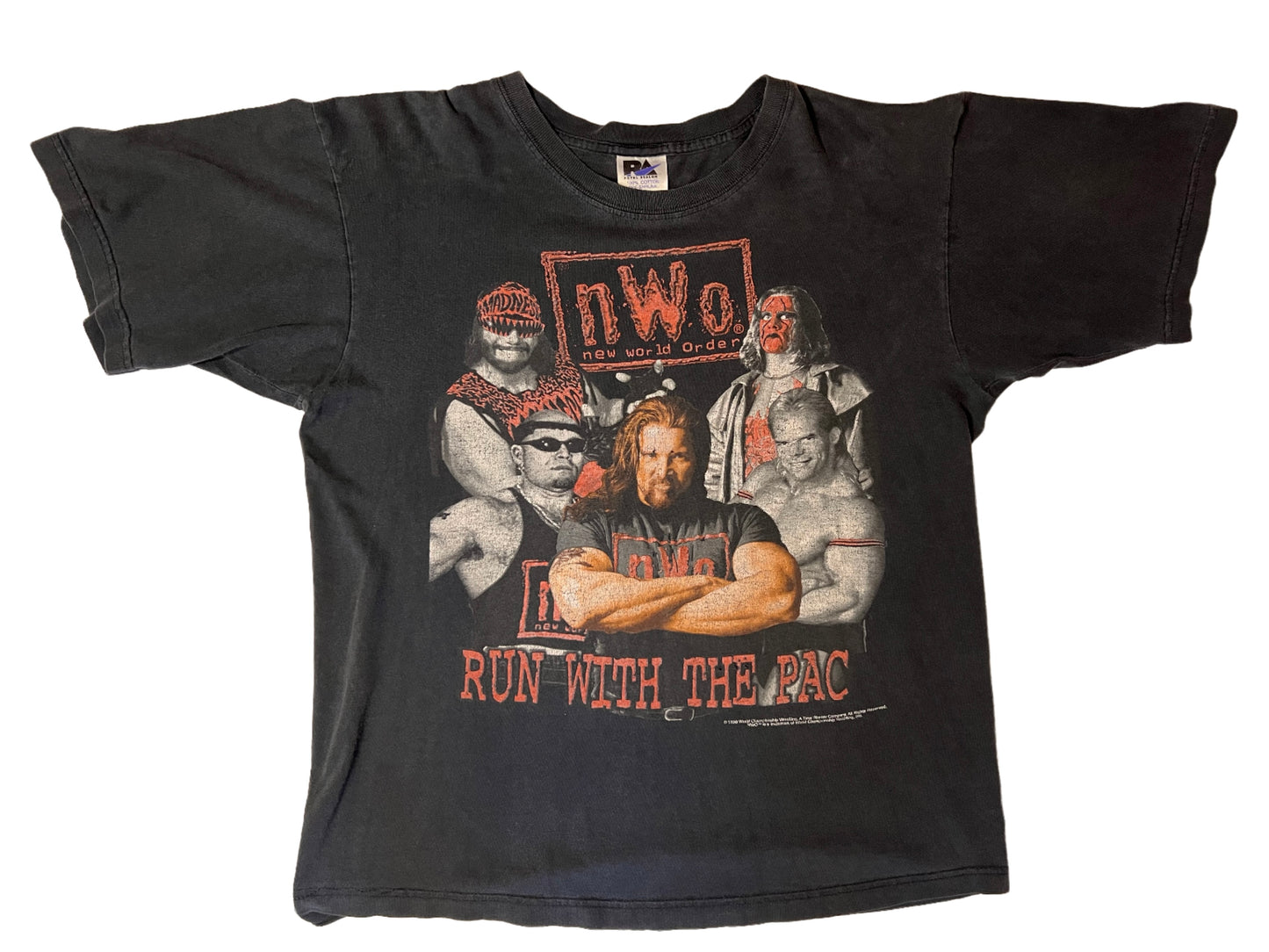 Vintage 1990's NWO WolfPac T-shirt size Large