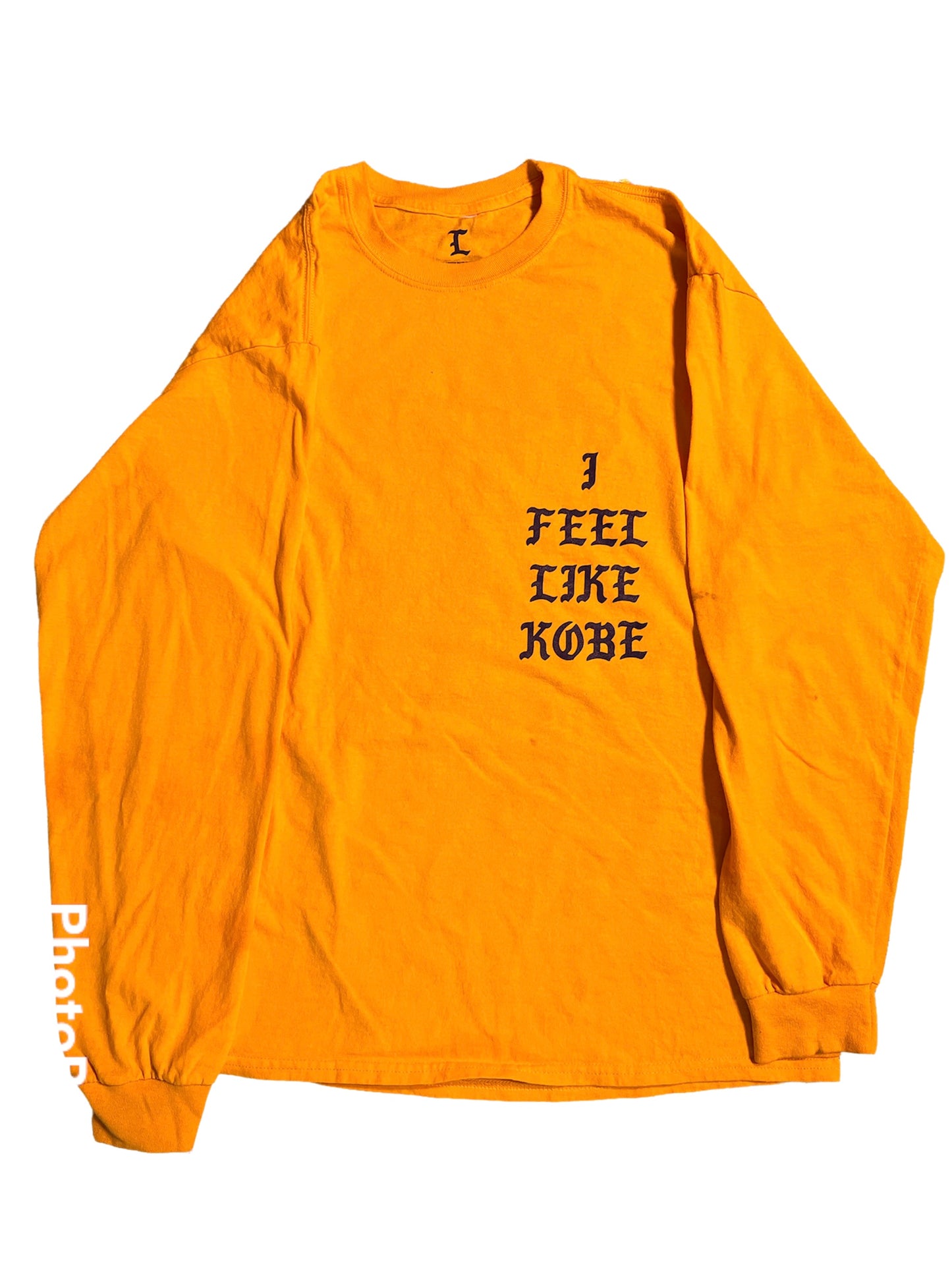 Kanye West I feel like Kobe long sleeve official merch size Large 2016