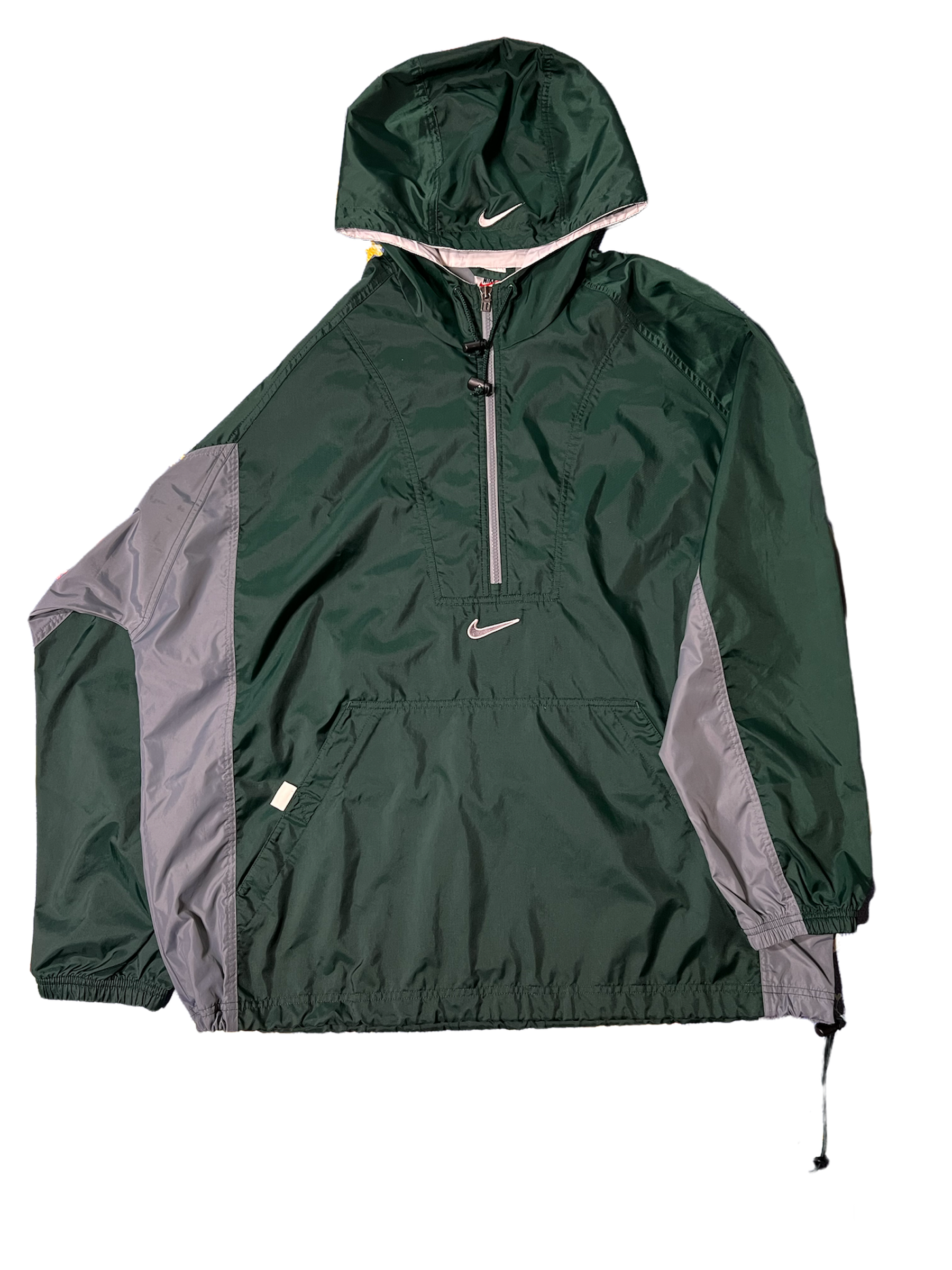 90’s NIKE gimmick anorak jacket tech M Vintage 90's Nike Anorak zip jacket size XL – Vanished Vintage