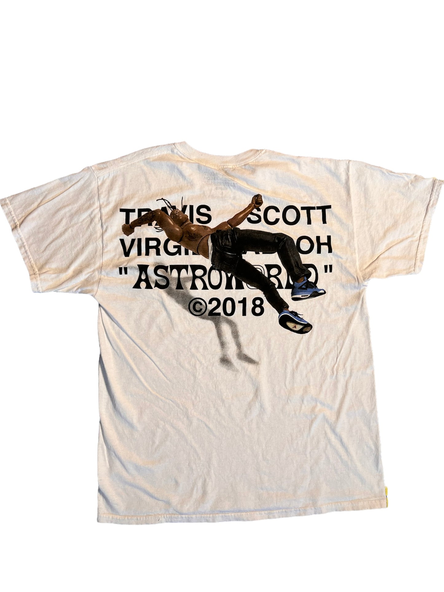 Travis Scott Astroworld Virgil Abloh pocket T-shirt size Large